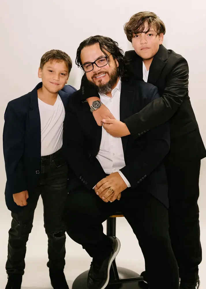 Family. The foundation behind the mission.